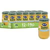 Los mejores  - Hero Solo - Tarrito Eco de Menestra de Verduras y Dorada para Bebés a Partir de los 8 Meses - Pack de 12 x 190 g